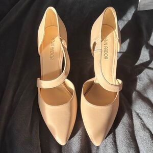 Jenn Ardor Women's Beige Heels